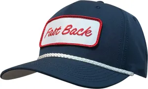 #03RGJ - Navy Cap w/ White Braid