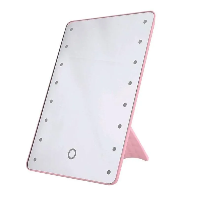 16 LEDs Light Up Mirror Adjustable Intensity Makeup Mirror with Lights Magnifying Mirror with LIghts