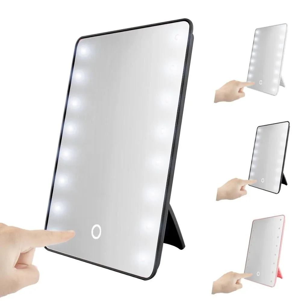 16 LEDs Light Up Mirror Adjustable Intensity Makeup Mirror with Lights Magnifying Mirror with LIghts