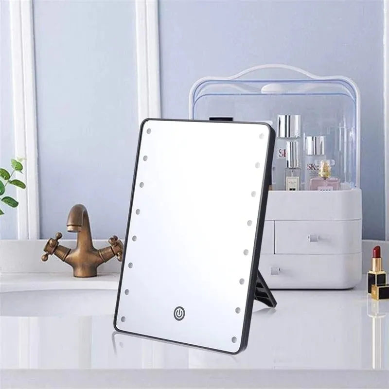 16 LEDs Light Up Mirror Adjustable Intensity Makeup Mirror with Lights Magnifying Mirror with LIghts