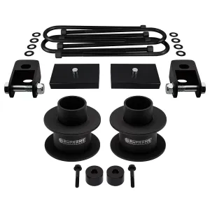 2005-2022 Ford F350 Super Duty Full Suspension Lift Kit with Front Shock Extenders & Bump Stop Drop Spacers 4WD