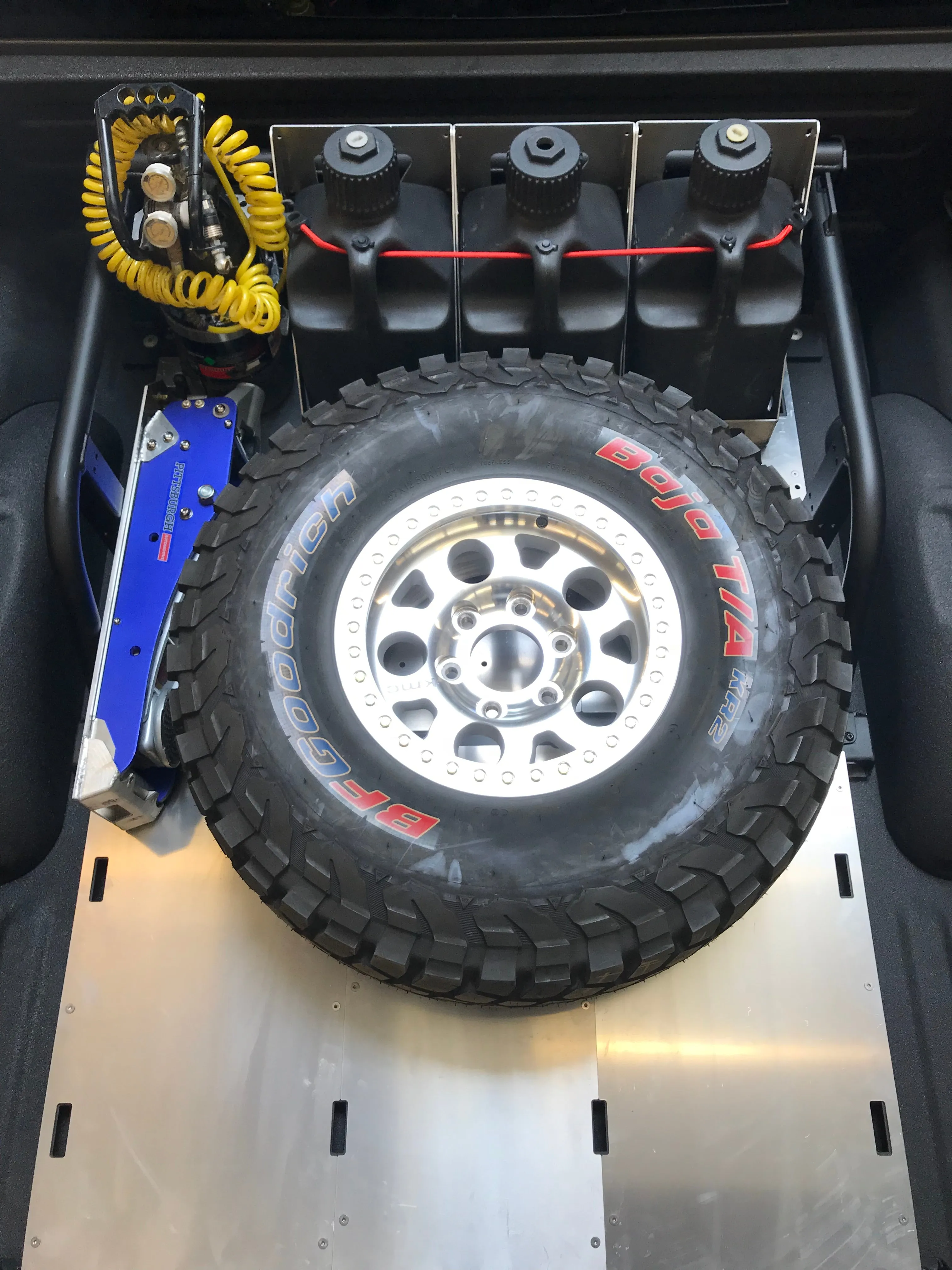 2017 - 2020 Raptor 20" Rear Travel Bed Organizer kit