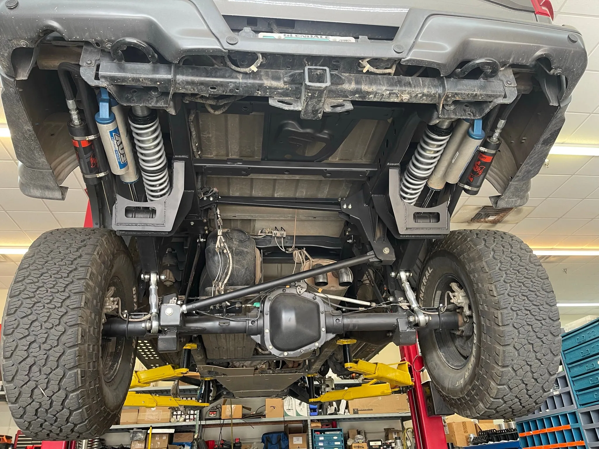 2021-2024 Raptor Long Travel Rear Suspension Kit for Gen 3 Raptors with 19 inches of travel