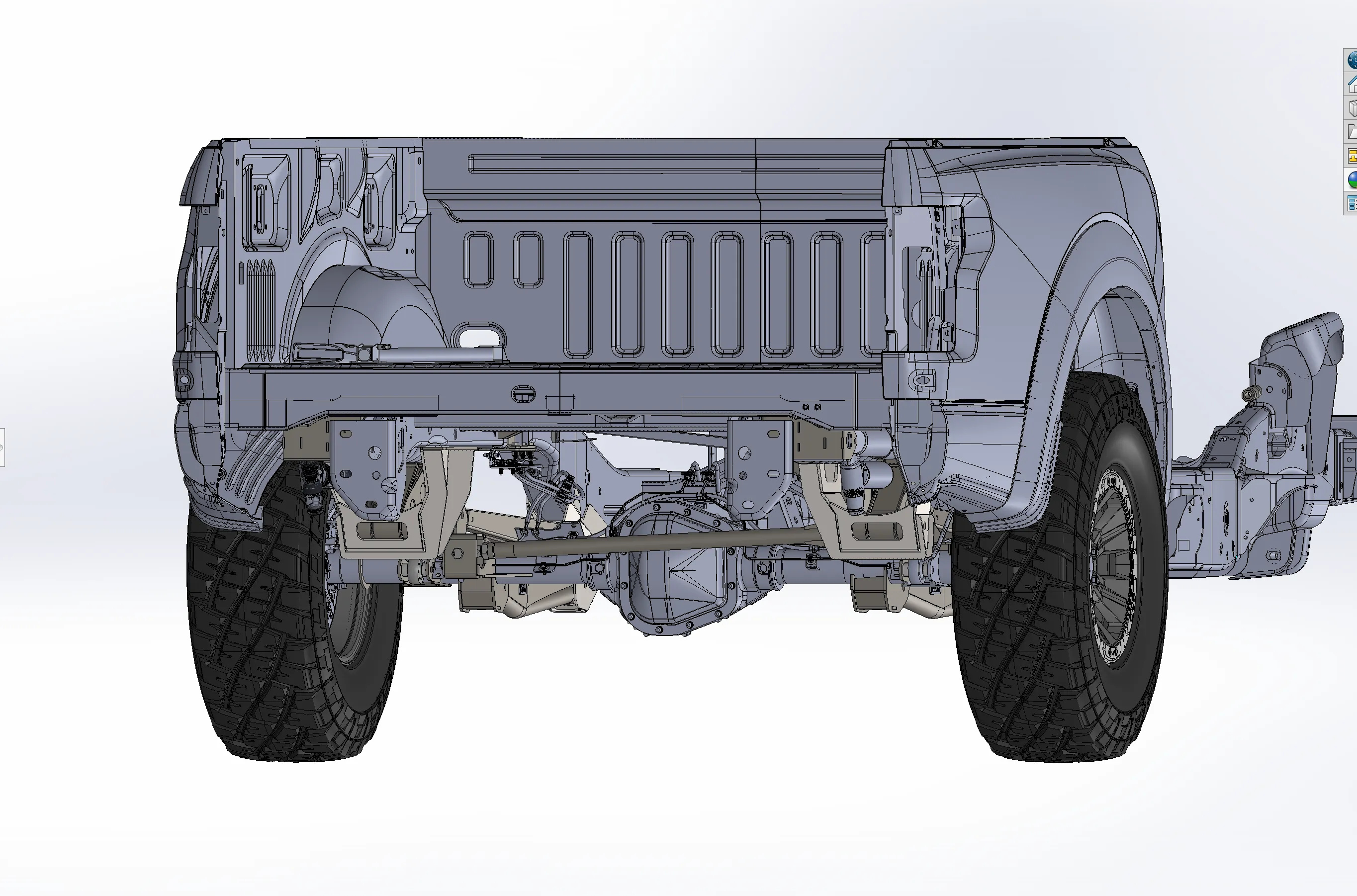 2021-2024 Raptor Long Travel Rear Suspension Kit for Gen 3 Raptors with 19 inches of travel