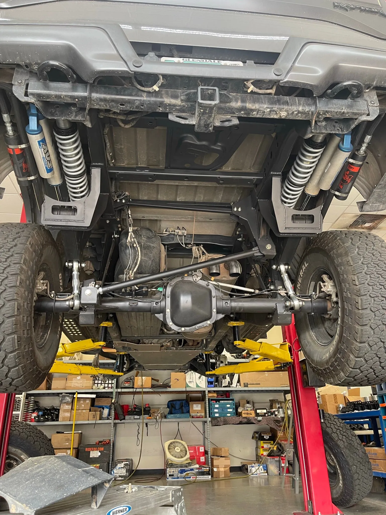 2021-2024 Raptor Long Travel Rear Suspension Kit for Gen 3 Raptors with 19 inches of travel