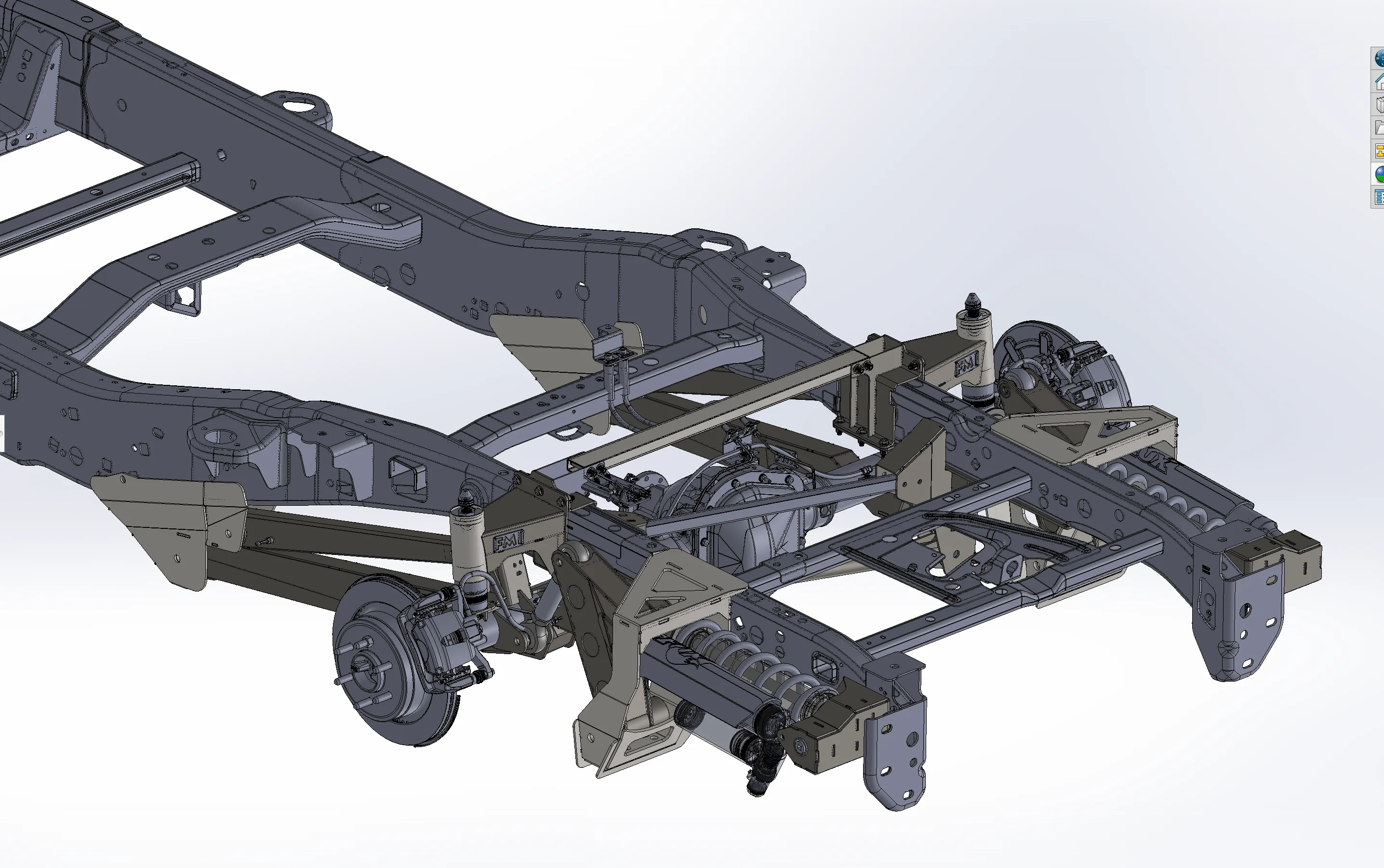 2021-2024 Raptor Long Travel Rear Suspension Kit for Gen 3 Raptors with 19 inches of travel