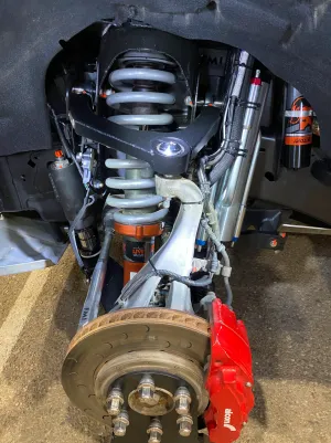 2021-2024 Raptor Mid Travel Front Suspension Kit with Fabricated Upper Arm - Gen 3