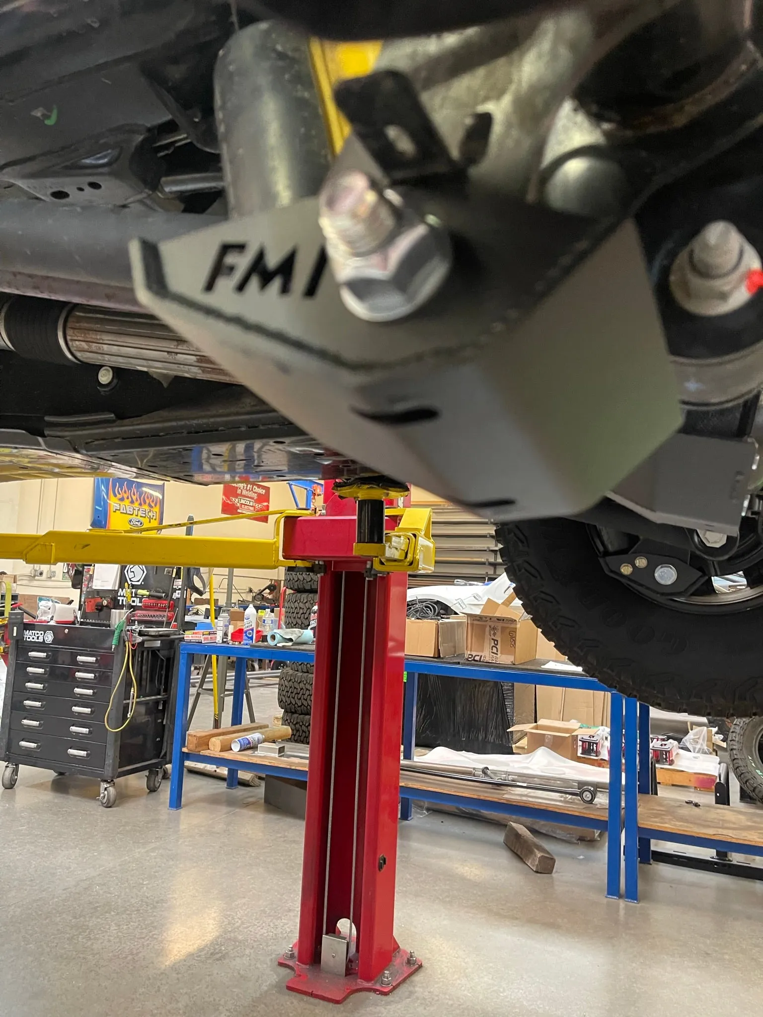 2021  Bronco Rear shock skid kit for Squatch and Base Shock