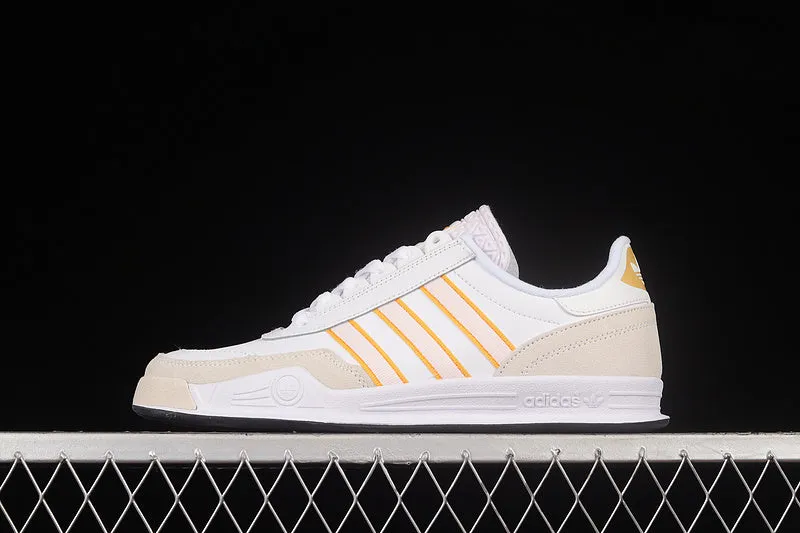 Adidas CT86 Cloud White Metallic Gold Core Sneakers