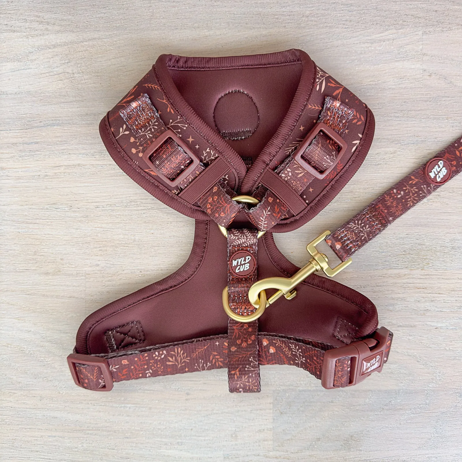 Adjustable Dog Harness: Chiswick Chestnut