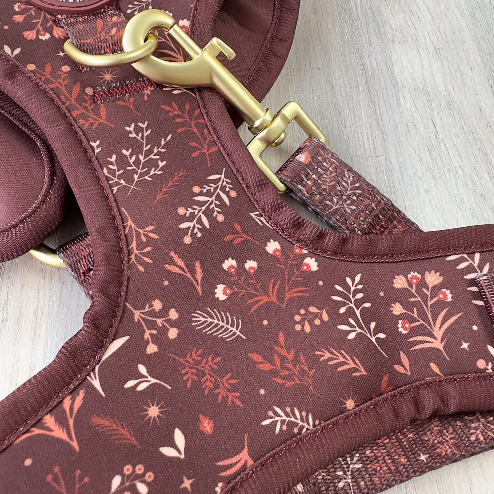 Adjustable Dog Harness: Chiswick Chestnut
