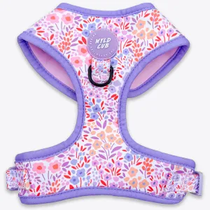 Adjustable Dog Harness: Notting Hill Lilac