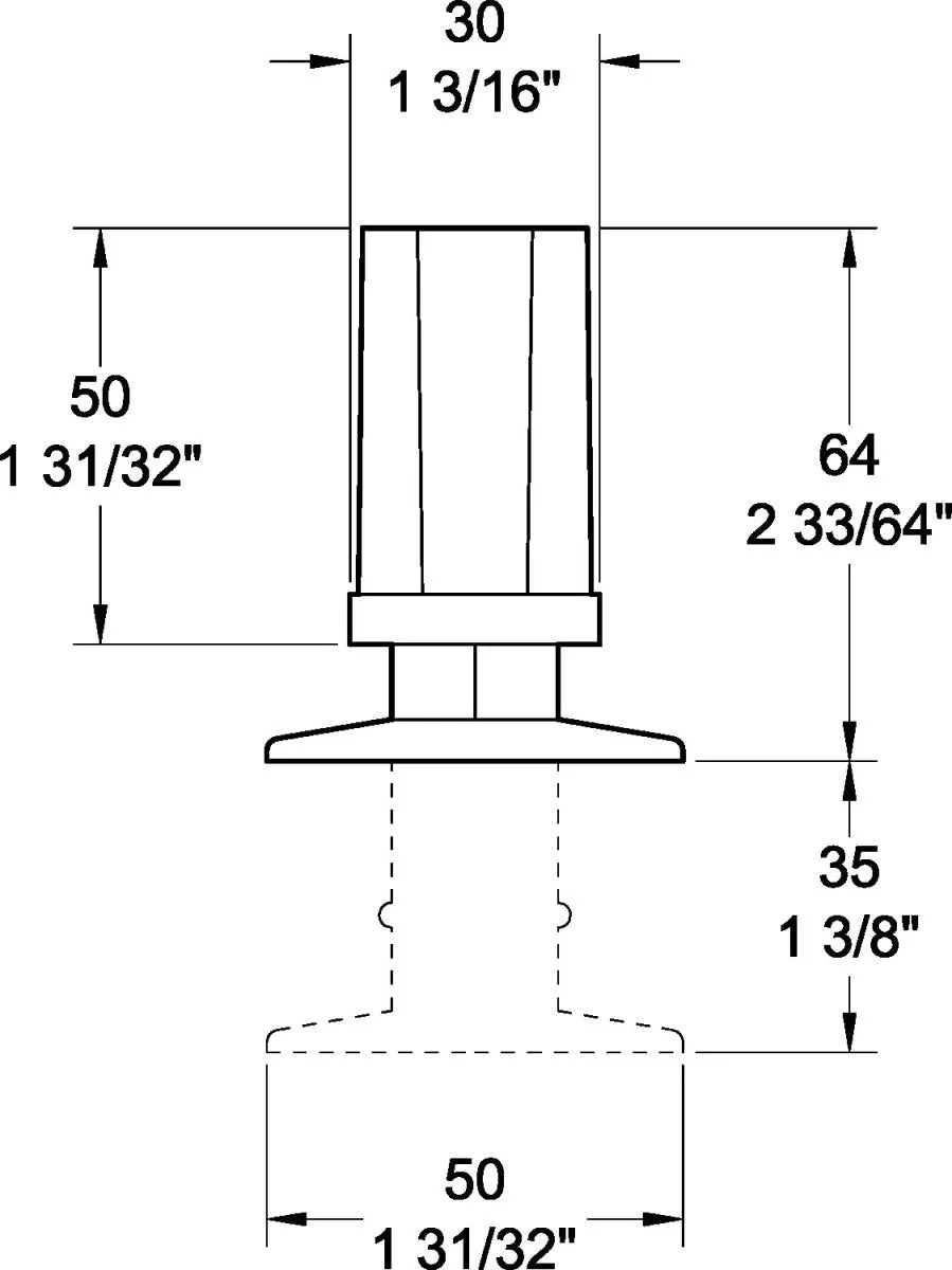 Adjustable Foot Inserts - Zamak