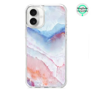 Almond Coast - iPhone 16 Plus Clear Bumper MagSafe Case