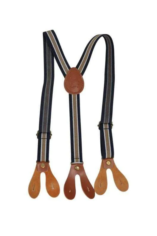 Arthur: Stone shorts & braces