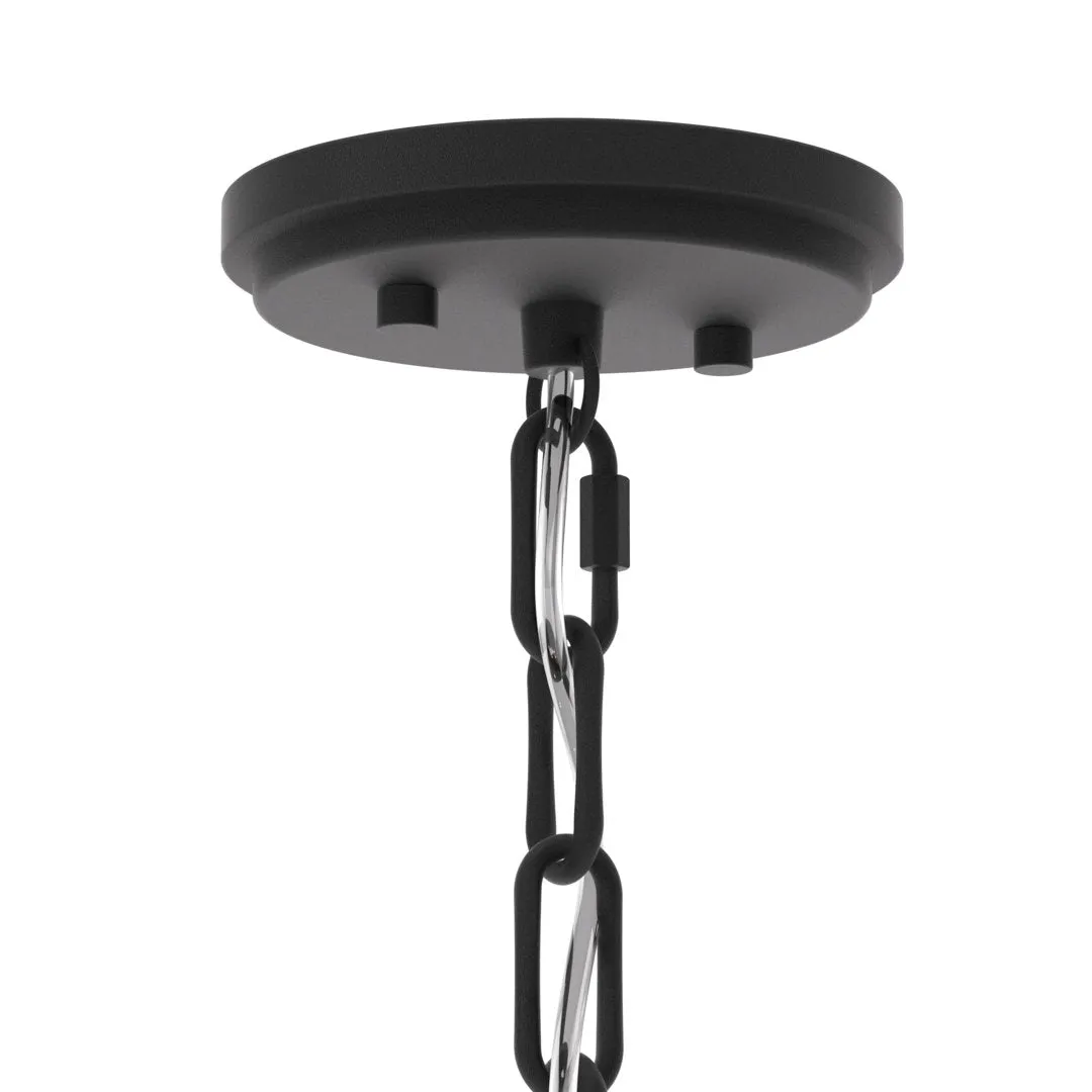 Avalee 20 - Light Steel Dimmable Wagon Wheel Chandelier Lark Manor™ Finish: Weathered Walnut/Aged Zinc
