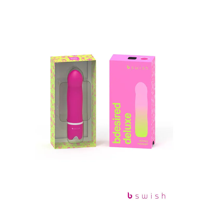 B Swish Bdesired Deluxe Vibrator - Rose