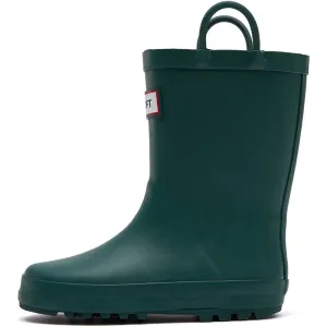 Boy&Girl Rain Boots Waterproof Pure Green - K KomForme