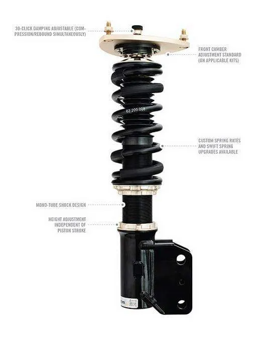 BR Series Coilovers for 2017  Honda Civic Si