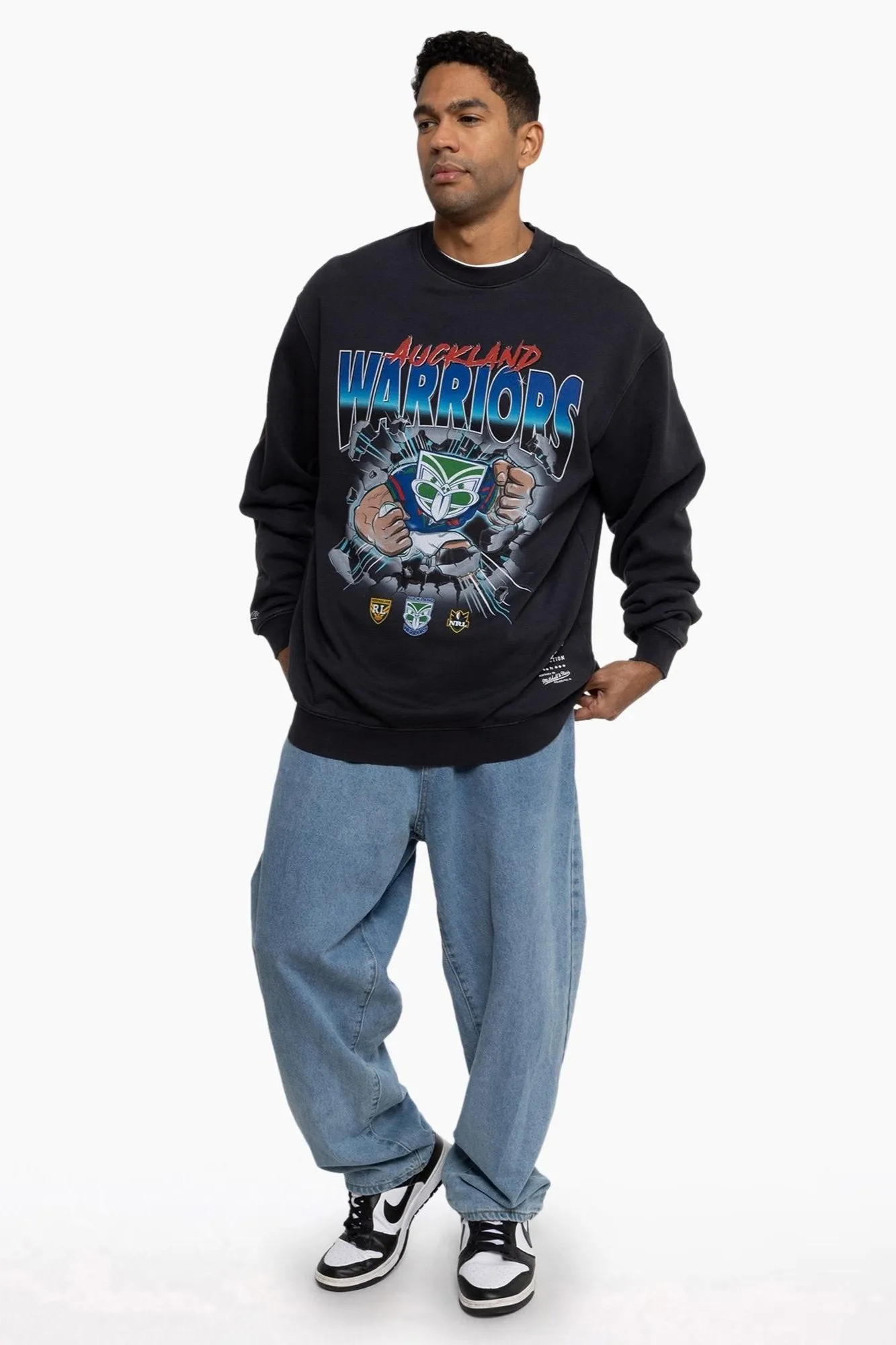 Break Out Crew Warriors | Overdyed Black