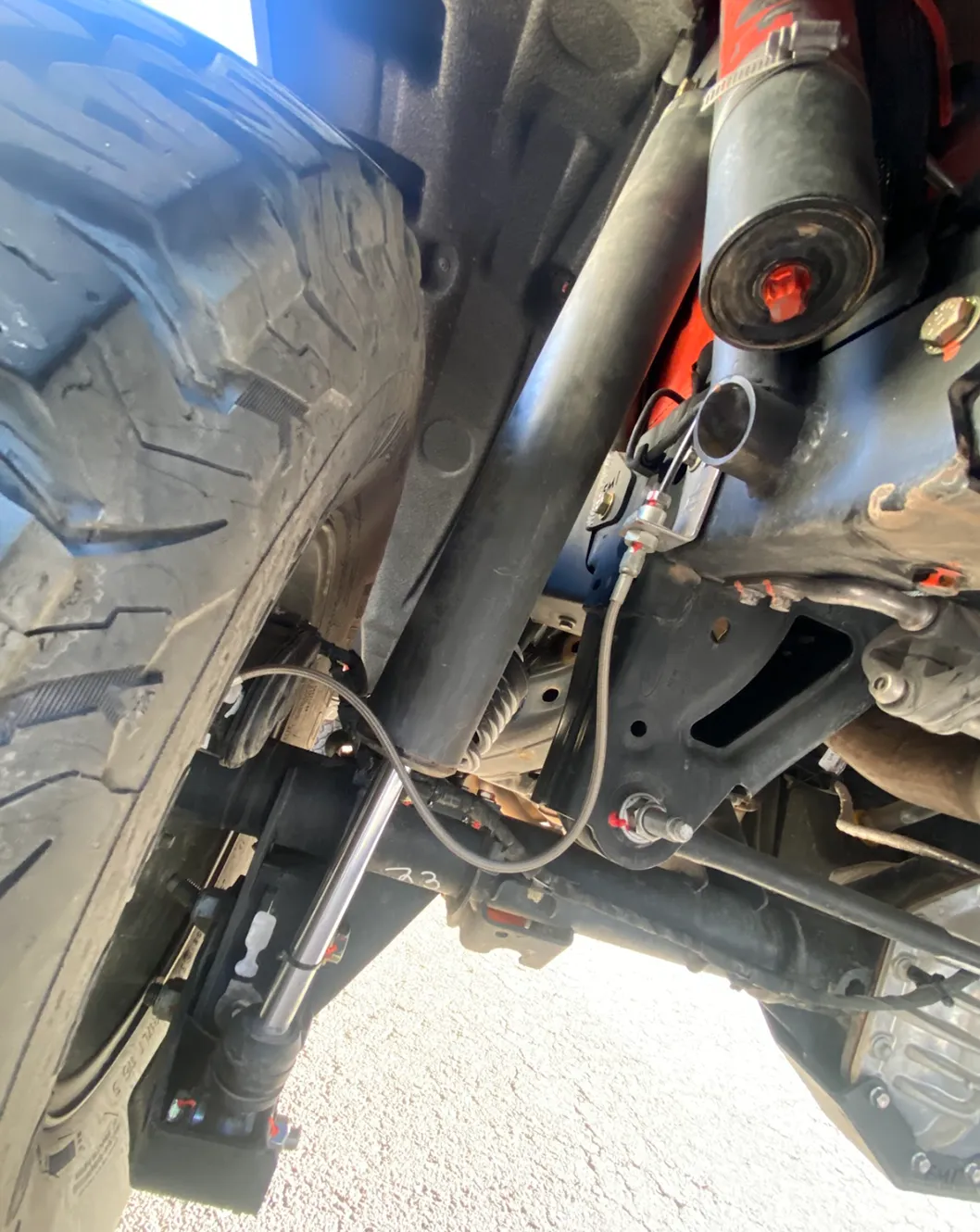 Bronco Raptor (2022 ) Rear Mid-Travel with Shock Mount & Bump Stop Kit