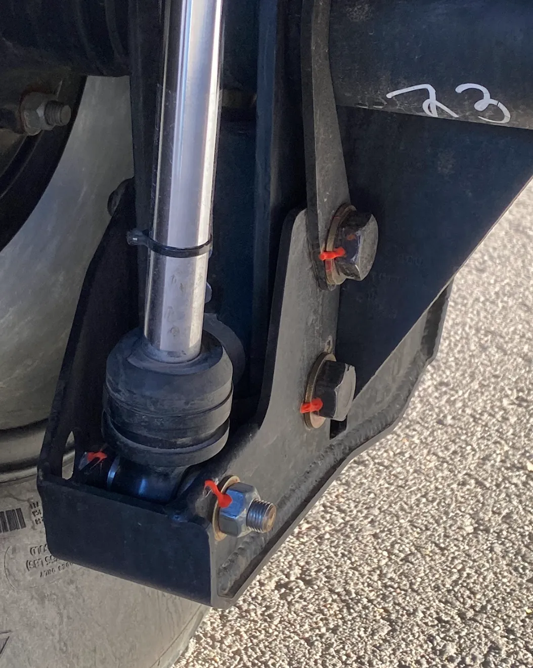 Bronco Raptor (2022 ) Rear Mid-Travel with Shock Mount & Bump Stop Kit