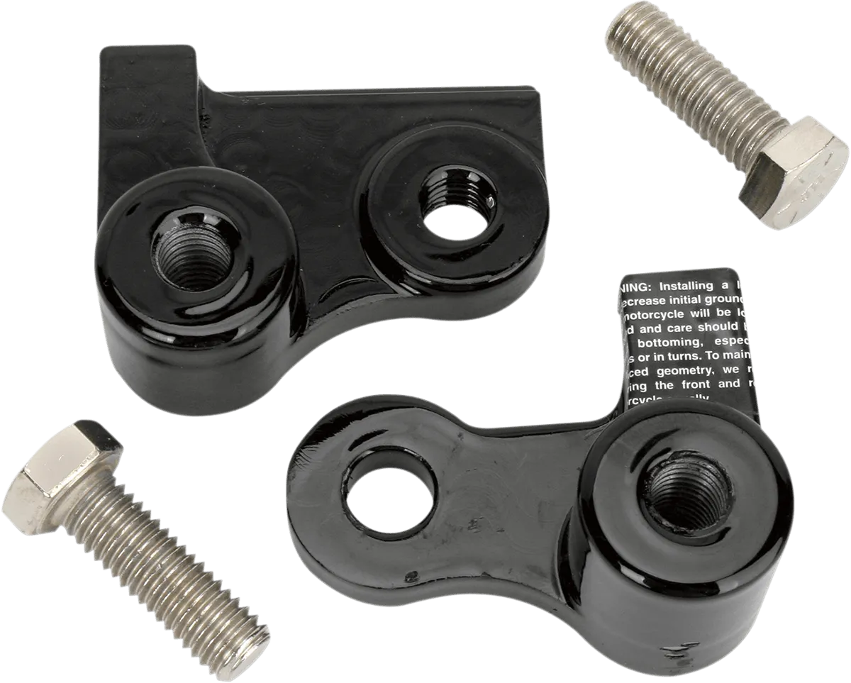 Burly Brand B28-276 Lowering Blocks - Black