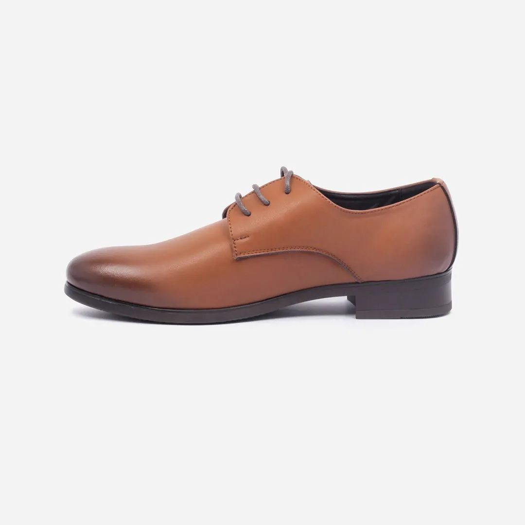 Caliber Shoes Coffee/R Lace Up Formal Shoes for Men (A 418 C)