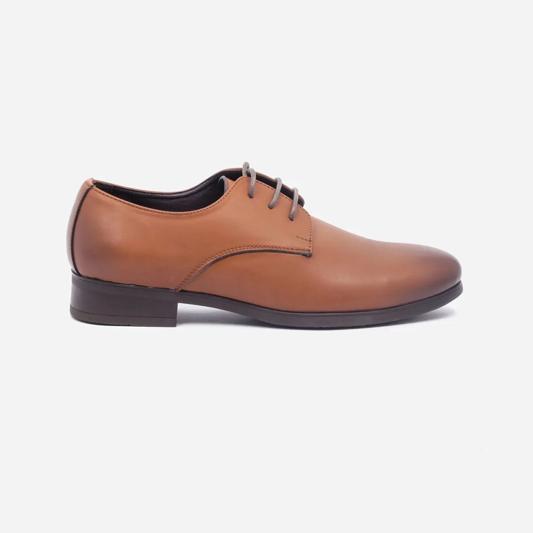 Caliber Shoes Coffee/R Lace Up Formal Shoes for Men (A 418 C)