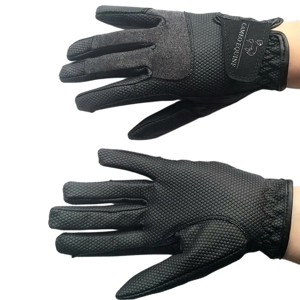 Cameo Equine Competition Horse Riding Glove - Perfect Fit and Amazing Grip