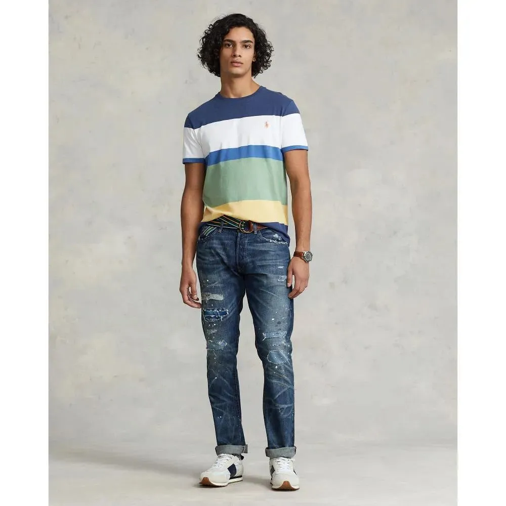 Camiseta de punto Custom Slim Fit