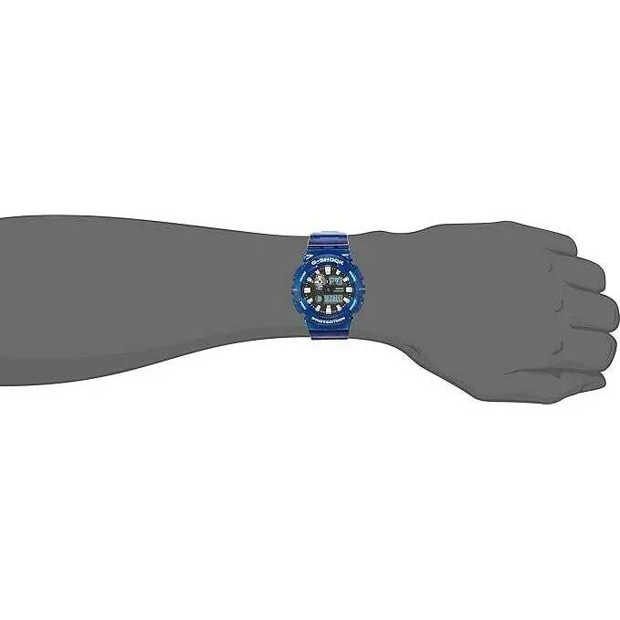 CASIO G-SHOCK G-LIDE DAY-DATE BLUE ANALOG DIGITAL MEN WATCH GAX-100MSA-2AJF