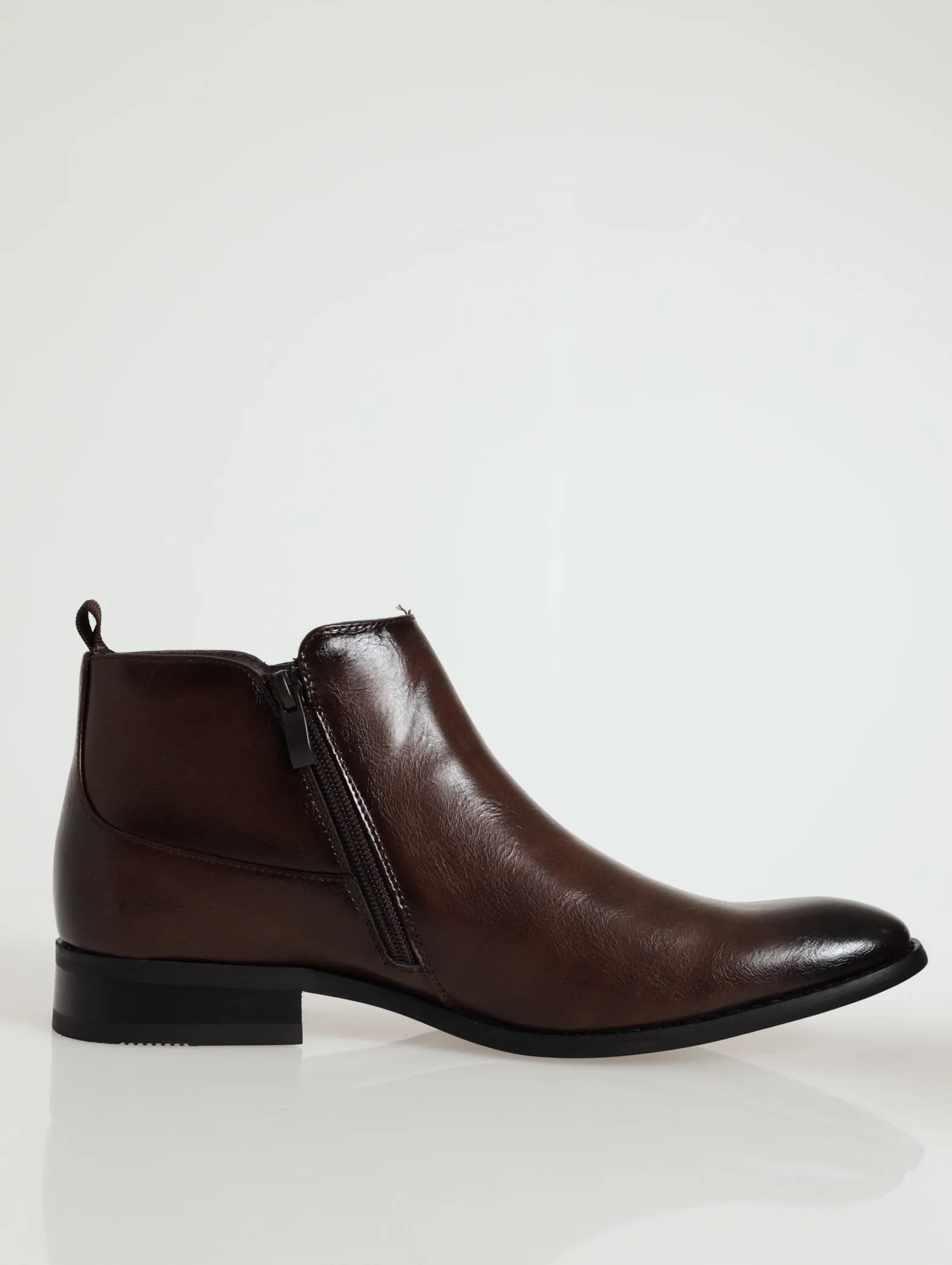Chelsea Boot With Gusset - Brown