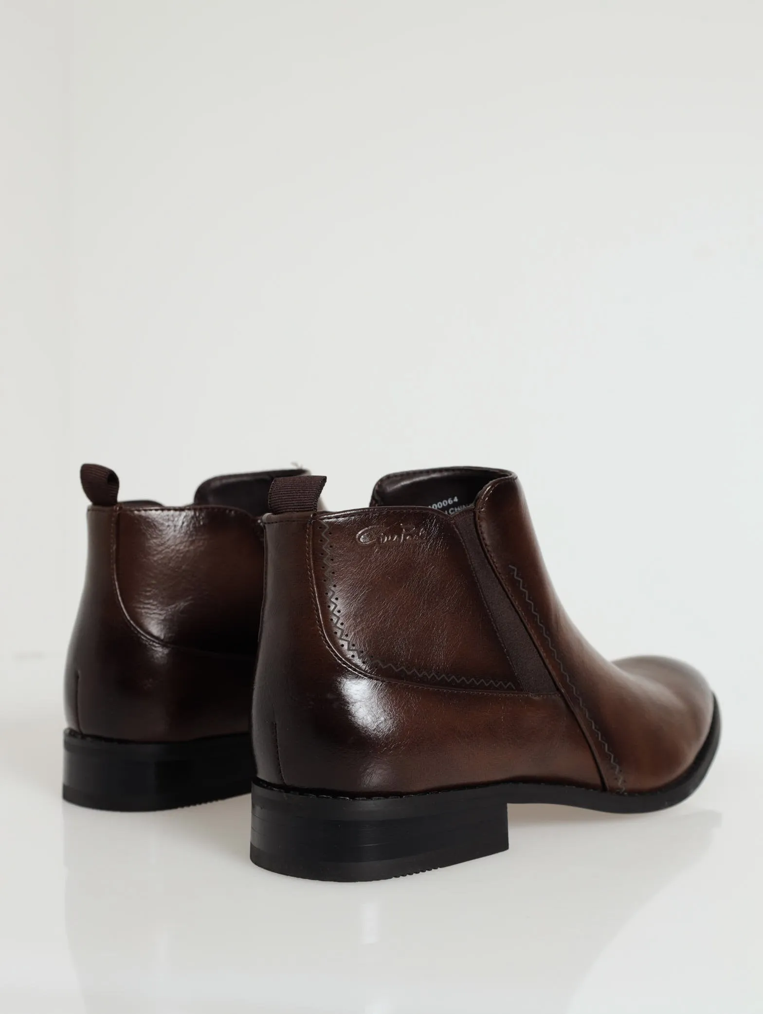 Chelsea Boot With Gusset - Brown
