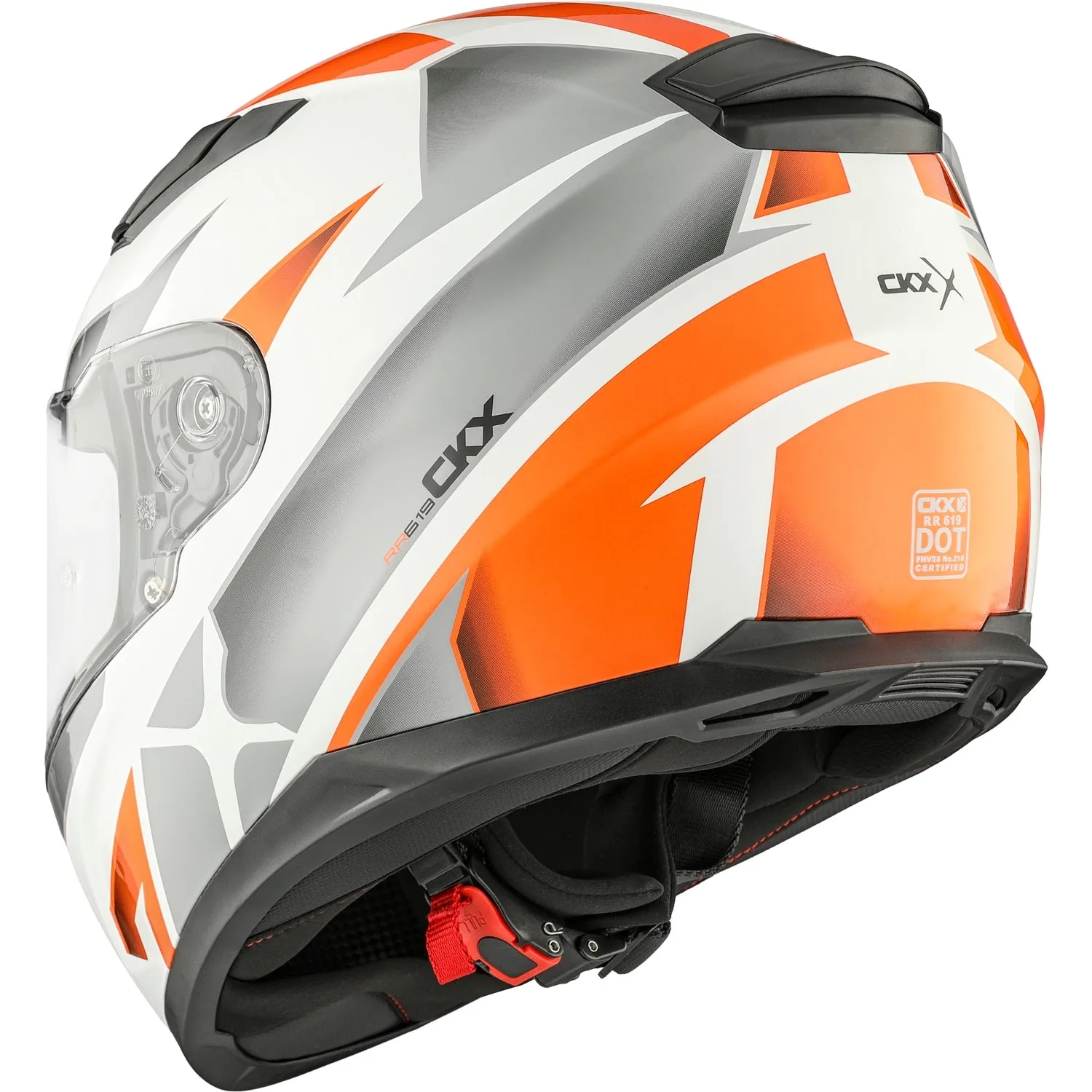 CKX RR619 Shot Full-Face Helmet with Single Shield