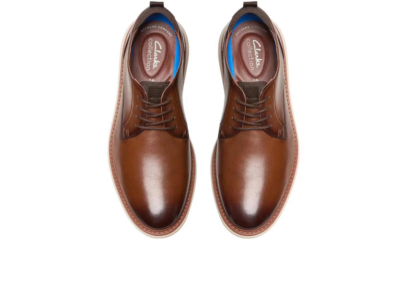 Clarks Brantin Plain - Dark Tan