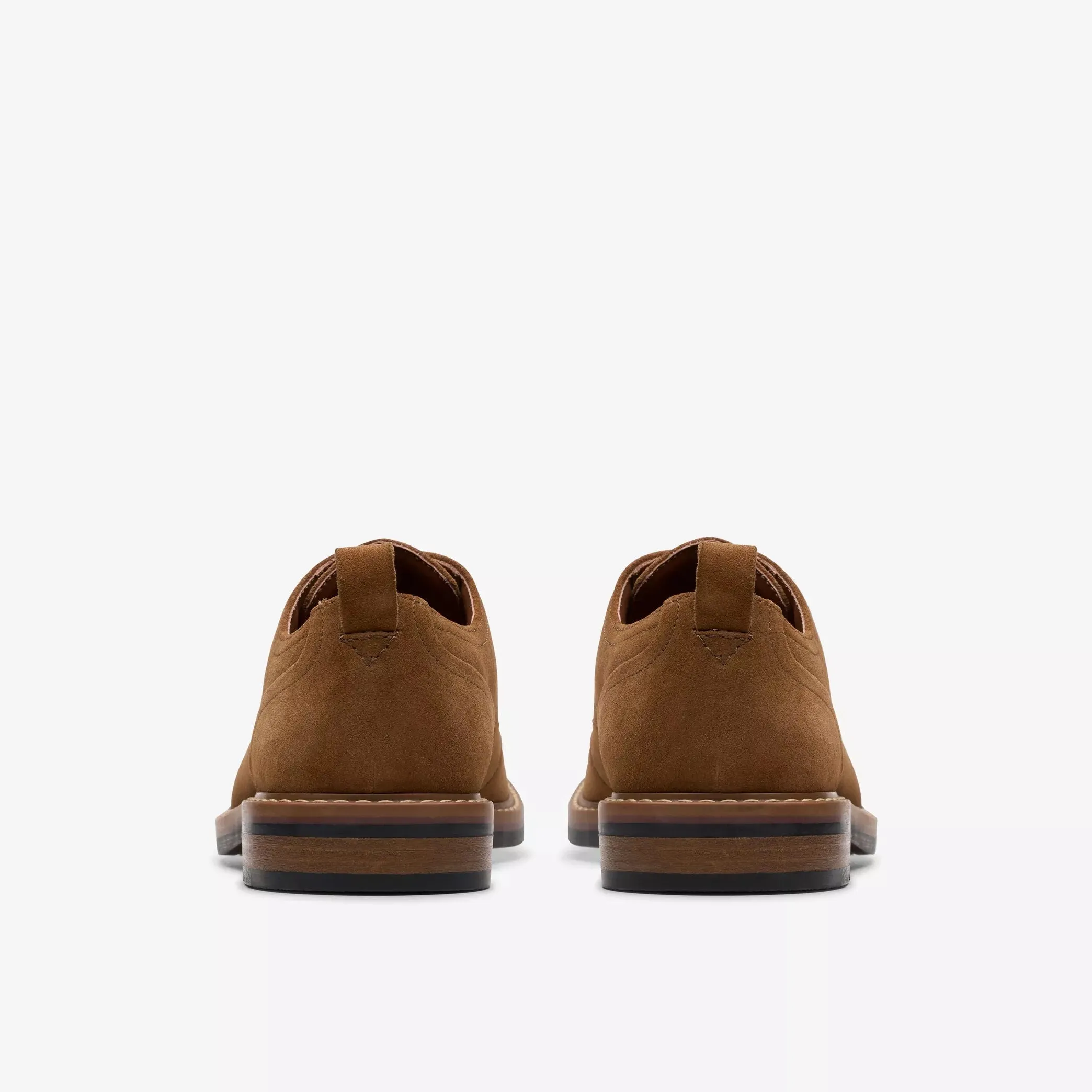 Clarks Men's Aldwin Lace Cola Suede 26178426