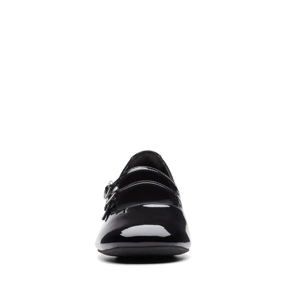Clarks Women's Daiss30 Shine Black Patent Leather 26174712