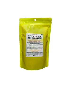 COLLAGEN BONE BROTH WITH CURCUMIN (8 oz)
