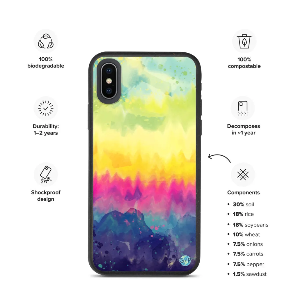 Colors 2 | Biodegradable iPhone Case