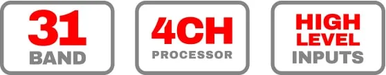 DB Drive Euphoria EDSP31-24BT 31 Band Digital Sound Processor