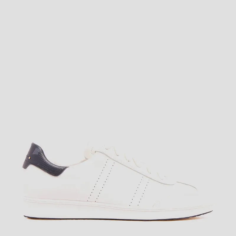 DREW - WHITE/NAVY LEATHER