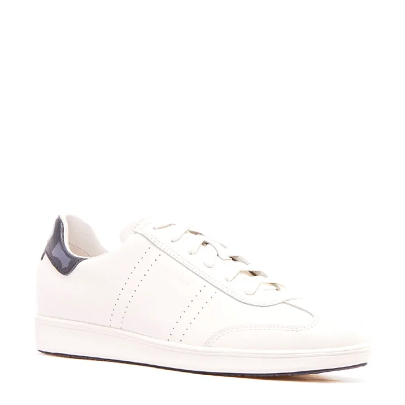 DREW - WHITE/NAVY LEATHER