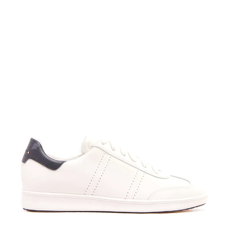 DREW - WHITE/NAVY LEATHER