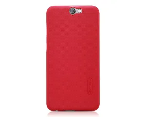 Embossed Dots Series HTC One A9 Matte Hard Case - Red