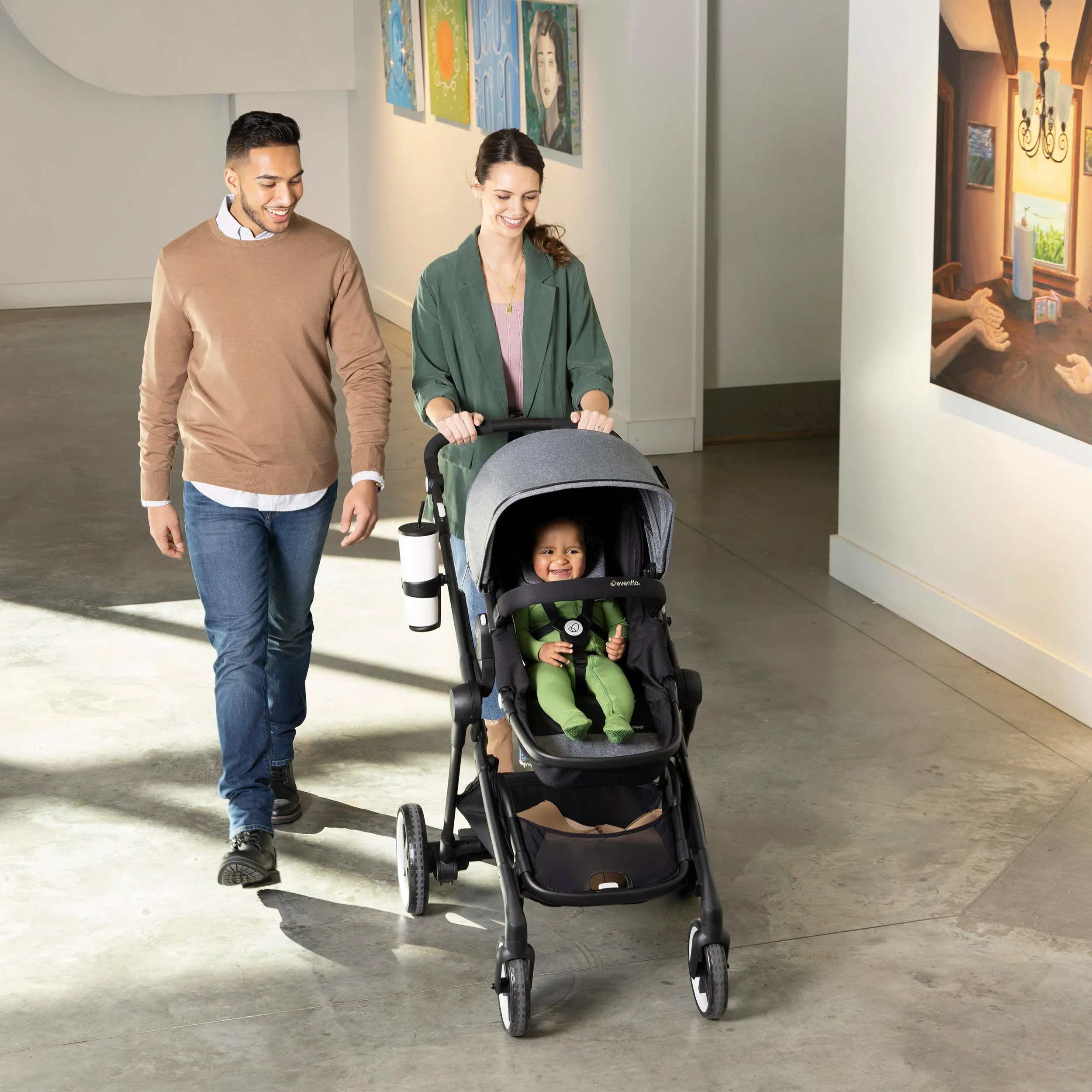 Evenflo Gold SensorSafe Pivot Xpand Travel System