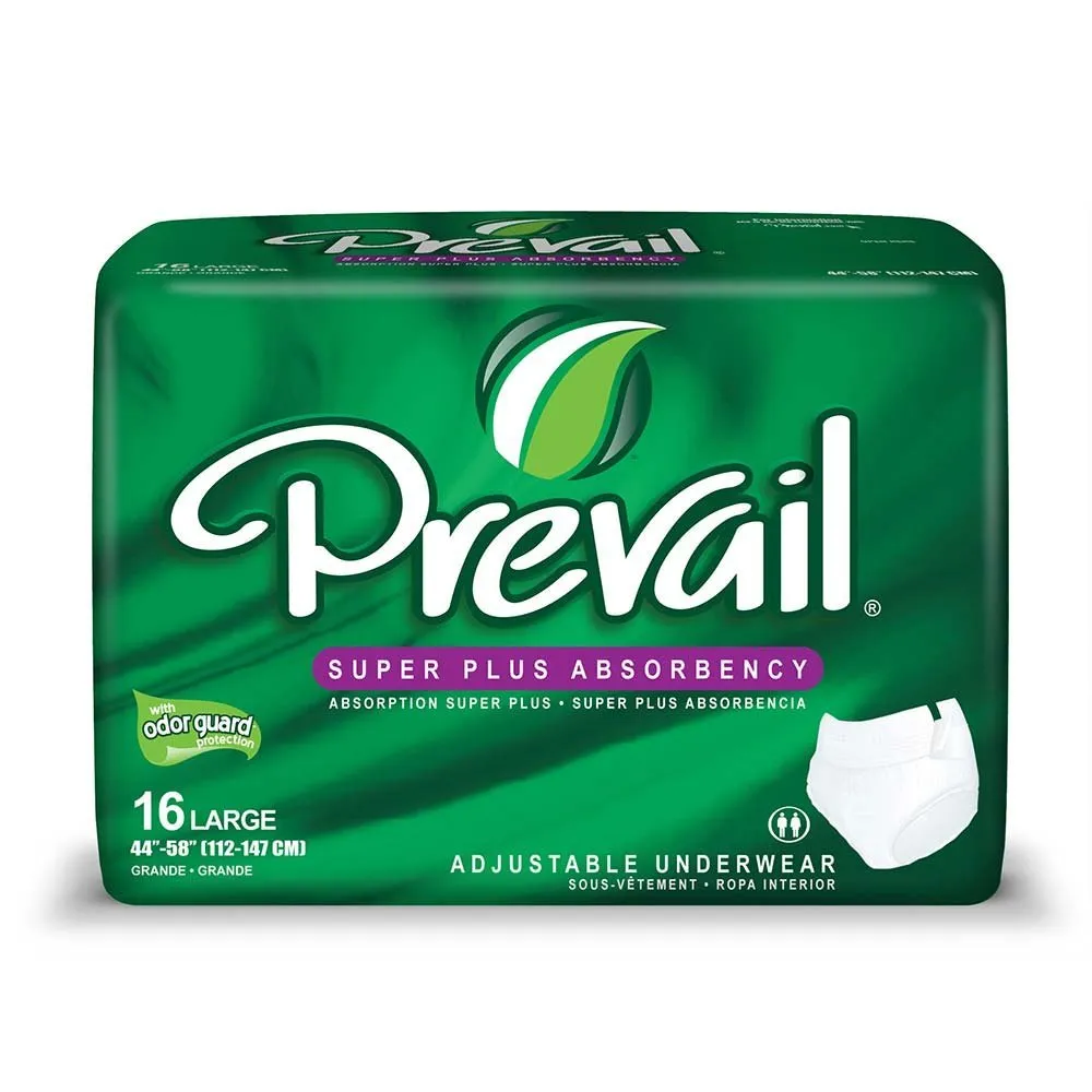 First Quality PVR-513 Prevail Adjustable Pull-On, Heavy Abs, Large 44-58, PK/16