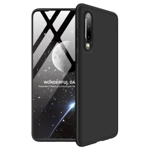 For HUAWEI P30 LITE Ultra Slim PC Back Cover Non-slip Shockproof 360 Degree Full Protective Case black