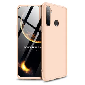 for OPPO Realme 5 Anti-Collision Protection Cover 360 Degree Full Coverage Phone Case Cellphone Shell Cover gold
