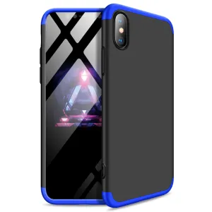 For Redmi 7A Ultra Slim PC Back Cover Non-slip Shockproof 360 Degree Full Protective Case Blue black blue
